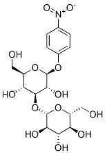 4-Nitrophenyl3-O-(b-D-glucopyranosyl)-b-D-glucopyranoside Struktur