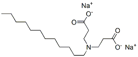 N-(2-羧乙基)-N-十二烷基-Β-丙氨酸钠盐, 26256-79-1, 结构式