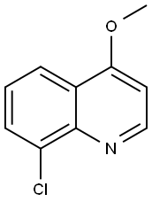 4-METHOXY-8-CHLOROQUINOLINE,262588-44-3,结构式