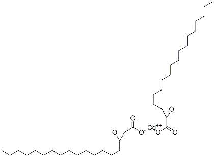 cadmium epoxyoctadecanoate Structure