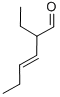 2-エチルヘキセナール 化学構造式