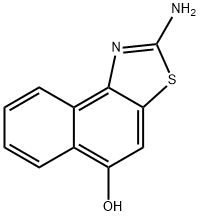 Naphtho[1,2-d]thiazol-5-ol, 2-amino- (8CI) Structure