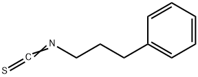 3-苯基丙基异硫氰酸酯,2627-27-2,结构式