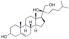 20,21-dihydroxycholesterol Structure