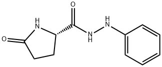 5-oxo-2'-phenyl-L-prolinohydrazide 结构式