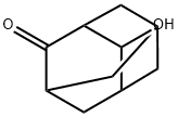 4-ヒドロキシ-2-アダマンタン 化学構造式
