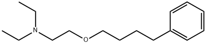 [2-(4-Phenylbutoxy)ethyl]diethylamine Struktur