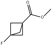 3-氟双环[1.1.1]戊烷-1-甲酸甲酯, 262851-99-0, 结构式