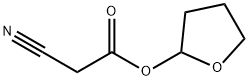 Acetic acid, cyano-, tetrahydro-2-furanyl ester (9CI) Structure