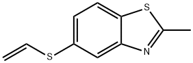 Benzothiazole, 5-(ethenylthio)-2-methyl- (9CI) Struktur