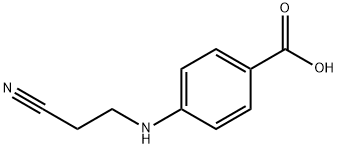 Benzoic acid, p-[(2-cyanoethyl)amino]- (7CI,8CI) 结构式