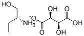 (S)-1-(hydroxymethyl)propylammonium hydrogen [R-(R*,R*)]-tartrate  Structure