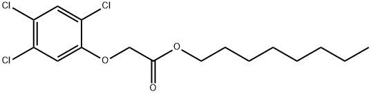 2,4,5-涕酸-1-辛酯,2630-15-1,结构式