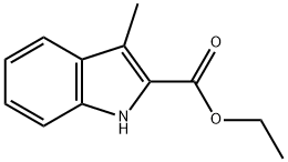 ETHYL3-METHYL-2-INDOLECARBOXYLATE Struktur