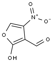 3-Furancarboxaldehyde, 2-hydroxy-4-nitro- (9CI) Structure