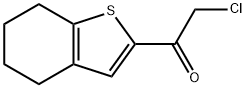 Ethanone, 2-chloro-1-(4,5,6,7-tetrahydrobenzo[b]thien-2-yl)- (9CI) 化学構造式