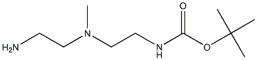 Carbamic acid, [2-[(2-aminoethyl)methylamino]ethyl]-, 1,1-dimethylethyl ester,263162-13-6,结构式
