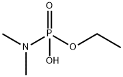 N,N-二甲胺基磷酰二氯酸, 一乙基酯钠盐 (90% CP) UNL 1000 UG/ML溶于甲醇,2632-86-2,结构式