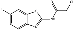 2-CHLORO-N-(6-FLUORO-1,3-BENZOTHIAZOL-2-YL)ACETAMIDE|2-氯-N-(6-氟-1,3-苯并噻唑-2-基)乙酰胺