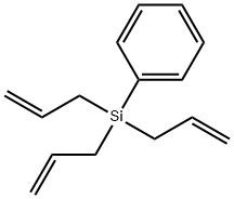 三烯丙基(苯基)硅烷,2633-57-0,结构式