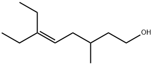 6-エチル-3-メチル-5-オクテン-1-オール 化学構造式