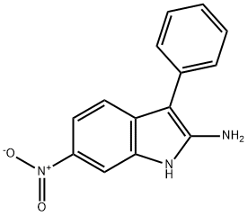 2-AMino-3-phenyl-6-nitroindole,263357-35-3,结构式