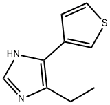 1H-Imidazole,  4-ethyl-5-(3-thienyl)-|