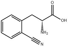 D-2-Cyanophenylalanine Struktur