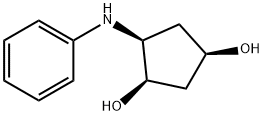 263546-63-0 1,3-Cyclopentanediol,4-(phenylamino)-,(1R,3R,4S)-(9CI)
