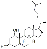 cholest-5-ene-1alpha,3beta-diol   Structure