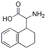 2-氨基-2-(1,2,3,4-四氢萘-1-基)乙酸, 26368-32-1, 结构式