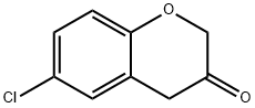 6-クロロ-3-クロマノン 化学構造式