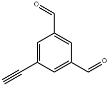 1,3-Benzenedicarboxaldehyde, 5-ethynyl- (9CI) Structure