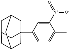 1-(4-甲基-3-硝基-苯基)-金刚烷, 26378-29-0, 结构式