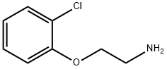 2-(2-クロロフェノキシ)エタンアミン 化学構造式