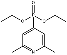 (2,6-Dimethyl-4-pyridyl)phosphonic acid diethyl ester,26384-85-0,结构式