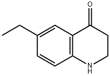 6-乙基-2,3-二氢-1H-喹啉-4-酮 结构式