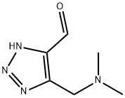 1H-1,2,3-Triazole-4-carboxaldehyde, 5-[(dimethylamino)methyl]- (9CI) Struktur