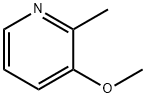 2-メチル-3-メトキシピリジン 化学構造式