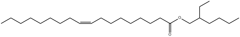 オレイン酸2-エチルヘキシル 化学構造式