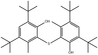 2,2'-thiobis[4,6-di-tert-butyl-m-cresol] ,26411-30-3,结构式