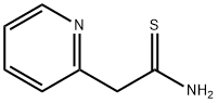 2-(2-吡啶基)硫代乙酰胺,26414-86-8,结构式