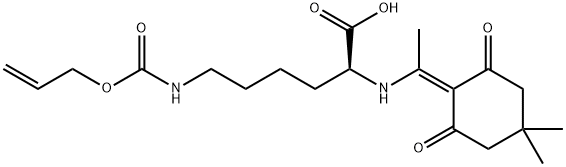 DDE-L-LYS(ALLOC)-OH DCHA|二环己胺 (S)-6-(((烯丙氧基)羰基)氨基)-2-((1-(2-羟基-4,4-二甲基-6-氧代环己-1-烯-1-基)亚乙基)氨基)己酸