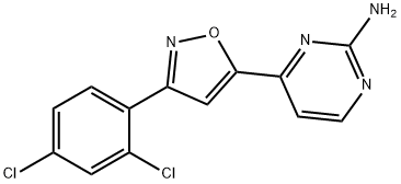 264256-44-2 4-[3-(2,4-二氯苯基)异恶唑]嘧啶-2-胺