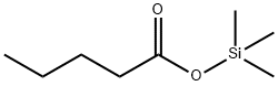Valeric acid trimethylsilyl ester Structure