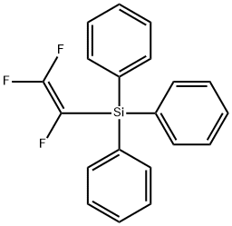 1,2,2-Trifluorovinyl-triphenylsilane Structure