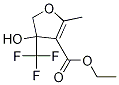 ethyl 4-hydroxy-2-Methyl-4-(trifluoroMethyl)-4,5-dihydrofuran-3-carboxylate 结构式