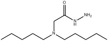 N,N-ジペンチルグリシンヒドラジド 化学構造式