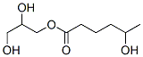 5-hydroxyhexanoic acid, monoester with glycerol,26446-34-4,结构式