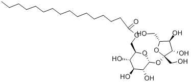 蔗糖棕榈酸酯,26446-38-8,结构式